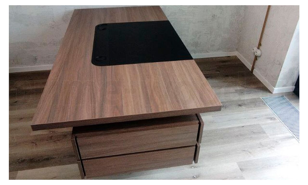 Стол рабочий (без траверса) Time.S 180x95x75 цвет: Палдао - фото со сборки
