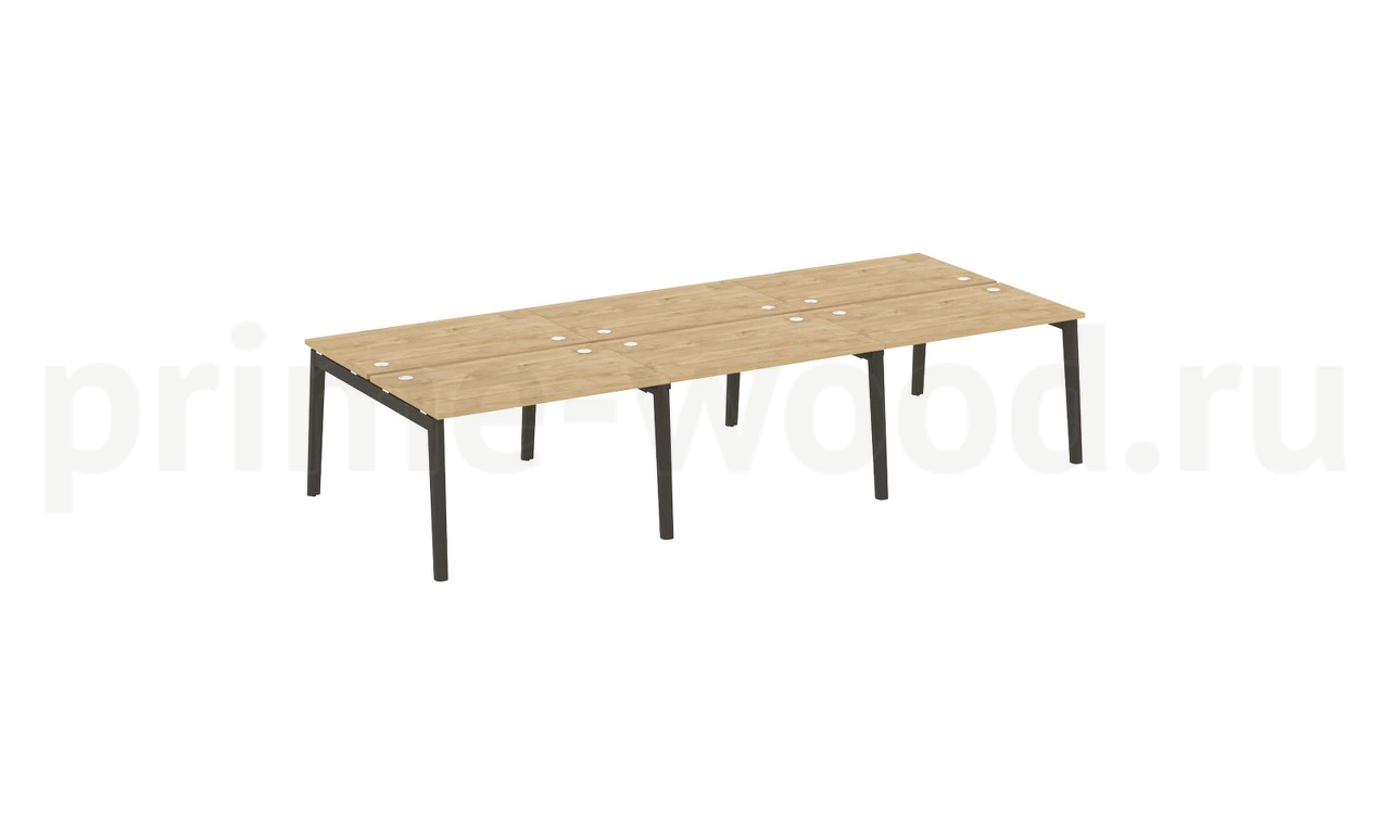 Рабочая станция, опоры - массив дерева ONIX WOOD 354x148x75 - фото 8