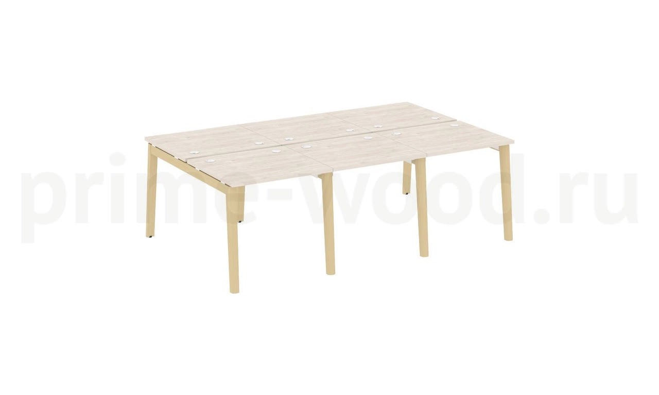 Рабочая станция, опоры - массив дерева ONIX WOOD 234x148x75 - фото 5